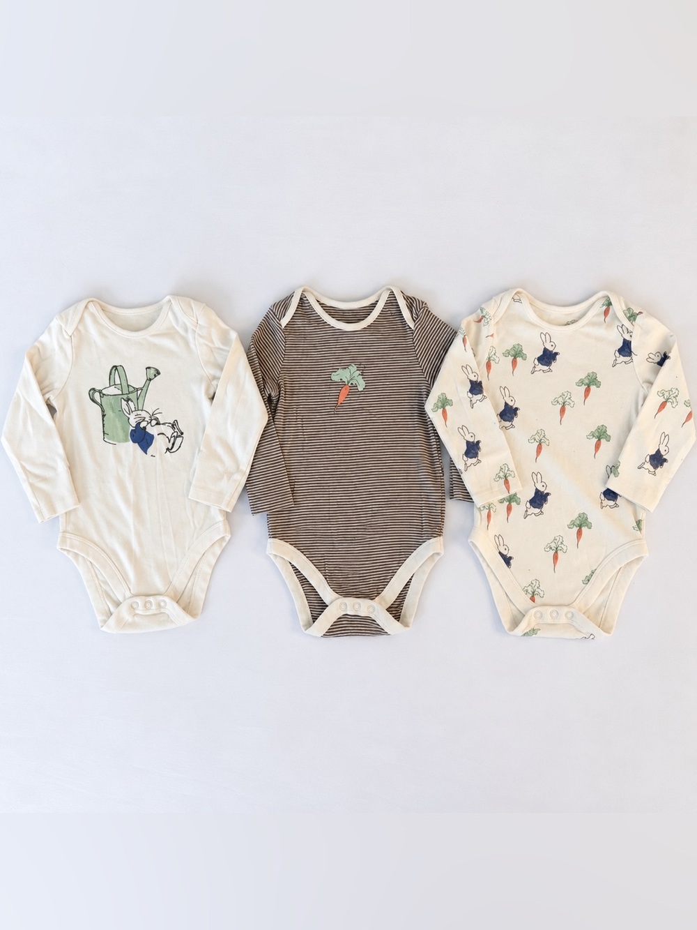 M&S Peter Rabbit 3 Piece Bodysuit Set 2T NWOT